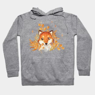 Orange fox Hoodie